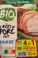 Mängden socker i Le roti de porc cuit