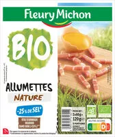 Mängden socker i Allumettes  - Nature - 25 % de sel* - BIO