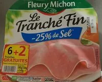 Mängden socker i Le tranché fin -25% de sel