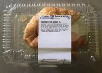 Mängden socker i Croissants Pur beurre x 4