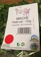 Mängden socker i Salade mâche