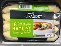Mängden socker i 16 quenelles fraîche nature