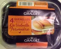 Mängden socker i Quenelles de volaille