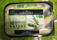 Mängden socker i 16 quenelles fraîches nature bio