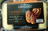 Mängden socker i 4 quenelles fraîches de volaille fermière aux morilles