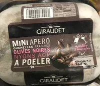 Mängden socker i Quenelle fraiche olives noires