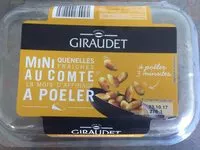 Mängden socker i Mini Quenelles fraîches au Comté 18 mois d'affinageà pôeler