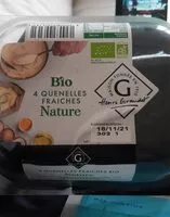 Mängden socker i Quenelles fraîches nature