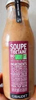 Mängden socker i Soupe Tibétaine Bio