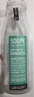 Mängden socker i Soupe thai crevette