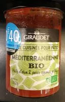 Mängden socker i Sauce cuisinée pour pâtes