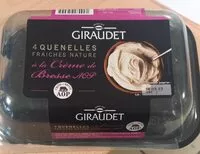 Mängden socker i Quenelles fraîches nature à la crème de Bresse aop