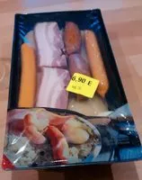 Mängden socker i Choucroute d'Alsace garnie