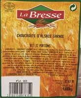 Mängden socker i Choucroute d’Alsace garie