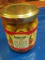 Mängden socker i Olives vertes farcies aux poivrons