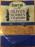 Mängden socker i Olives noires a la grecque