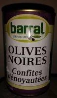 Mängden socker i Olives Noires Dénoyautées, 1 / 2