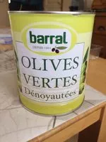 Mängden socker i Olives vertes denoyautees