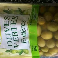 Mängden socker i Olives vertes entières