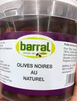 Mängden socker i Olives noires au naturel