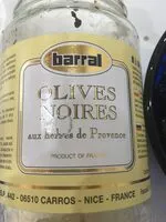 Mängden socker i Schwarze Oliven mit Kräutern der Provence