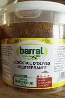 Mängden socker i Cocktail d'olives méditerranée