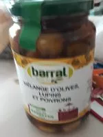 Mängden socker i Mélange d'olives moins et poivrons