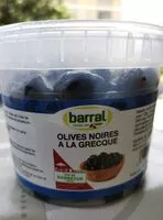 Mängden socker i Olives noires à la grecque