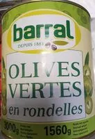 Mängden socker i Olives vertes