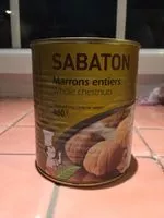 Mängden socker i Marrons entiers