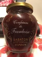 Mängden socker i Confiture de framboise