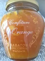 Mängden socker i Confiture d'orange