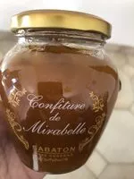 Mängden socker i Confiture de Mirabelle de Lorraine