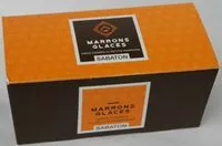 Mängden socker i Marrons glacés, gros cassés ou petits