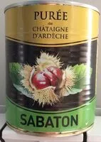 Mängden socker i Purée de châtaigne d’Ardèche