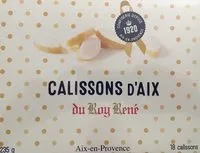 Mängden socker i Calissons d'Aix