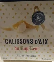 Mängden socker i Calissons d'aix