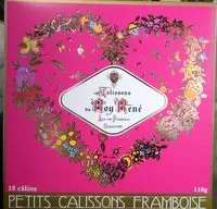 Mängden socker i Petits Calissons à la Framboise