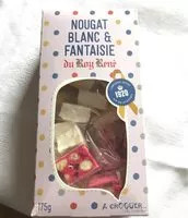 Mängden socker i Nougat blanc et fantaisie