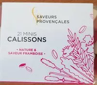 Mängden socker i 21 Minis Calissons nature & saveur framboise