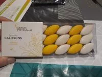 Mängden socker i Assortiment de petits calissons nature et au citron