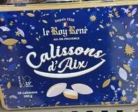 Mängden socker i Calissons d'Aix