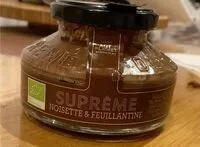 Mängden socker i Suprême noisette et feuillantine