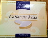 Mängden socker i Calissons d'Aix