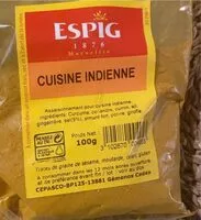Mängden socker i Assaisonnement Cuisine Indienne