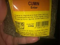 Mängden socker i Grains De Cumin