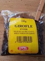 Mängden socker i Girofle