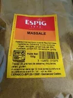 Mängden socker i Massalé