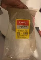Mängden socker i Poivre noir moulu