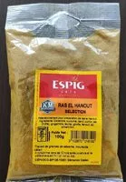Mängden socker i Ras El Hanout Jaune